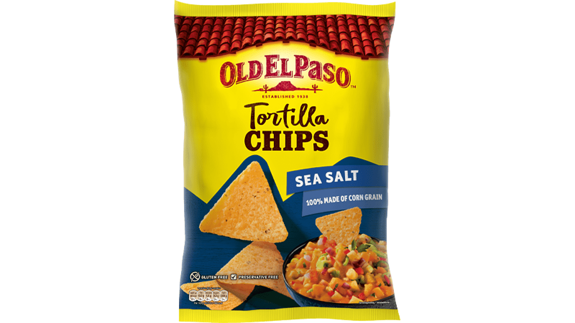 Crunchy Tortilla Chips Sea Salt